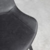 Hype Raven Black Vinyl Dining Chair - Details