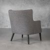 Marley Chair in Grey C293 Fabric, Back