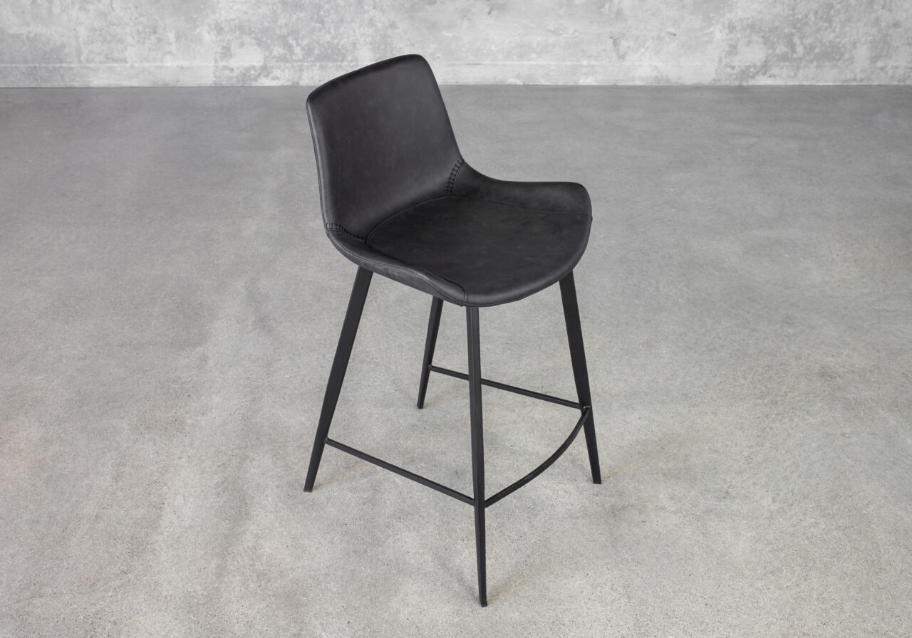 Hype Raven Black Counter Stool