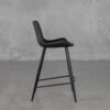 Hype Raven Black Counter Stool - Side