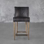 Jonny Counter Stool in Black, Front