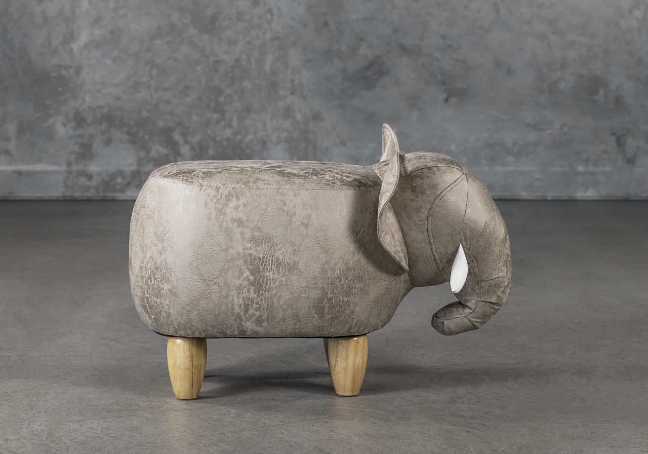 Elephant-Ottoman-Side