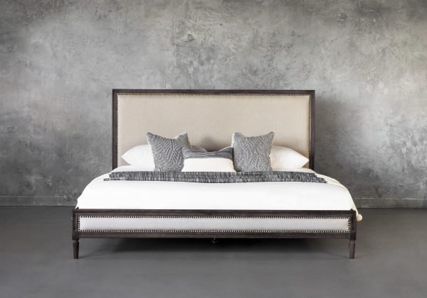 Cayley Bed in Brown, Front