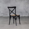 Avenue Dining Chair in Black, Back