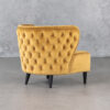 Becky Chair in Mustard, Back