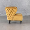 Becky Chair in Mustard, Side