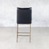 Harlow Counter Stool in Black, Back