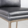 Harlow Counter Stool in Black, Detail