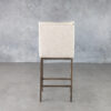 Harlow Counter Stool in Linen, Back