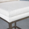 Harlow Counter Stool in Linen, Detail