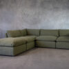 Esha Sectional in Green, Angle