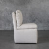 Maria Dining Chair in C285 Linen, Side