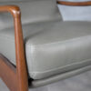 Hanford Recliner in Slate, Detail