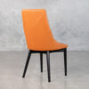 Hugo Dining Chair in Orange, Back