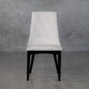 Hugo Dining Chair in White, Front