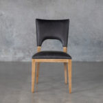 benty-black-leather-dining-chair-front