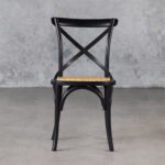 Avenue-Dining-Chair-Black-Front