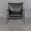 draper-black-leather-accent-chair-front