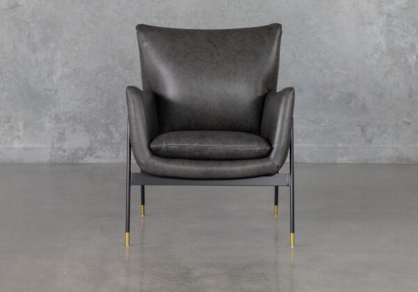 draper-black-leather-accent-chair-front