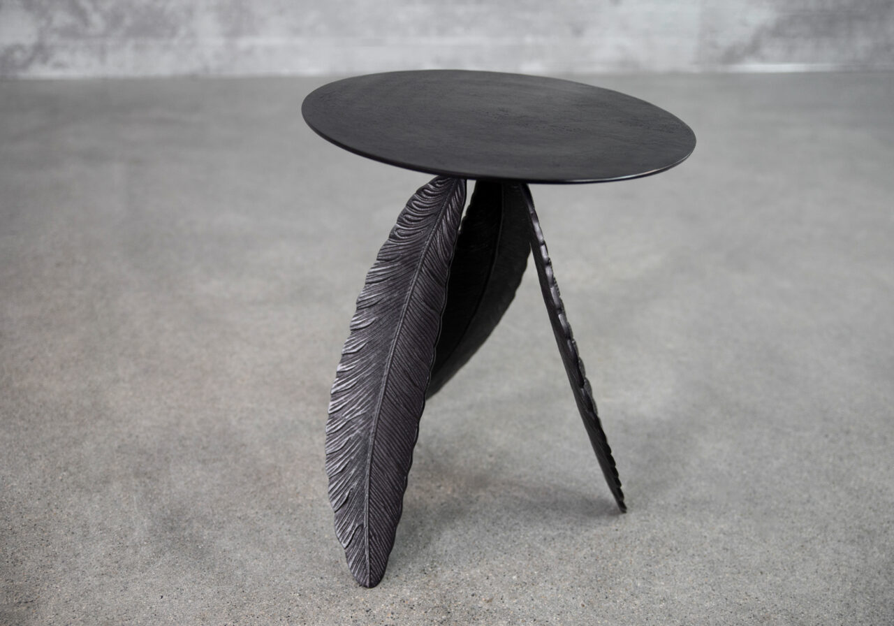 Feather End Table