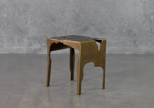 Sculpt End Table - Angle