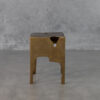 Sculpt End Table - Side