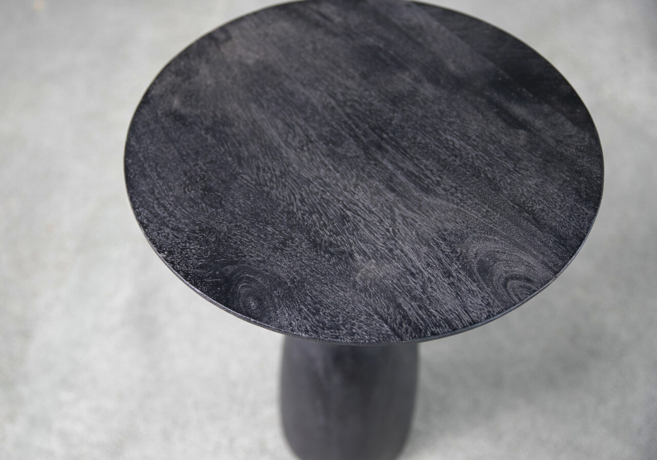 Beltic Black End Table - Top