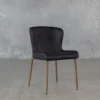 Glam-Black-VInyl-Dining-Chair-Angle