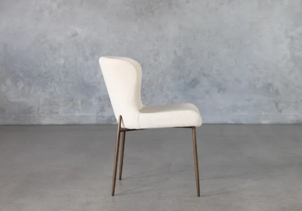 Glam-Dining-Chair-Beige-Side