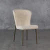 Glam High Back Dining Chair - Angle