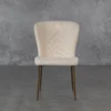 Glam High Back Dining Chair - Front