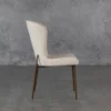 Glam High Back Dining Chair - Side