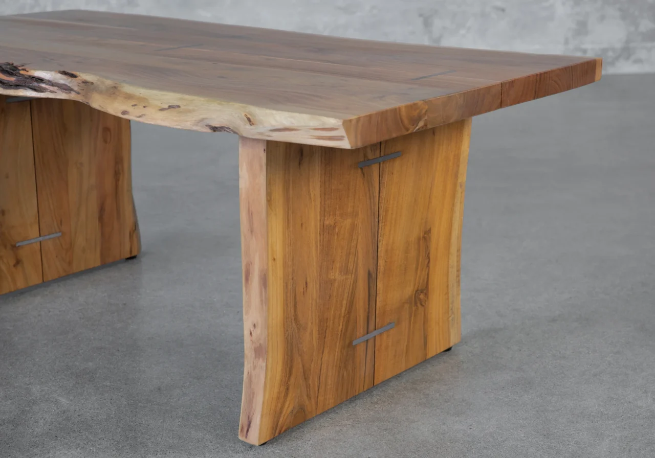 Nova Acacia Wood Coffee Table - Details