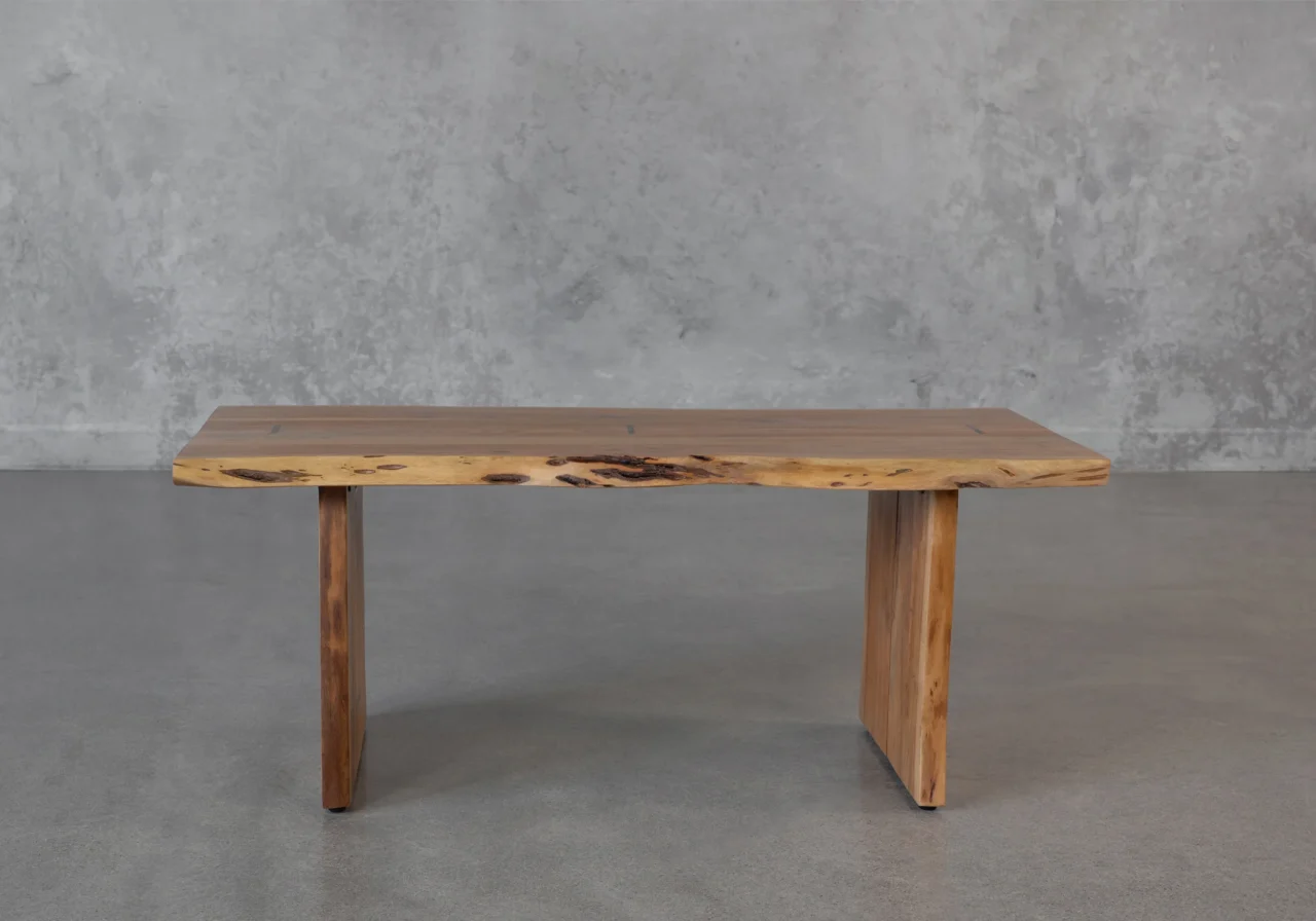 Nova Acacia Wood Coffee Table - Front