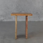 Nova Acacia Wood End Table - Front