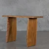 Nova Wood Console Table - Angle