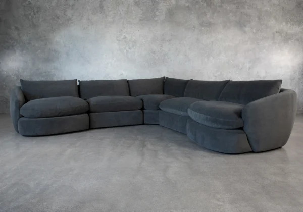 Pierre Fabric Sectional Sofa - Angle