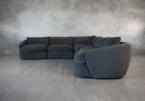 Pierre Fabric Sectional Sofa - Front