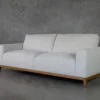 Kriston Snow Fabric Sofa - Angle