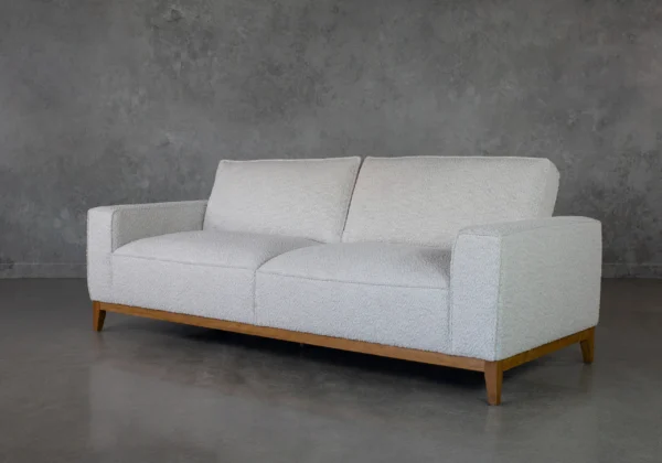 Kriston Snow Fabric Sofa - Angle