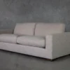 Lucca Ginger Fabric Sofa - Angle