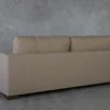 Lucca Taupe Leather Sofa - Back