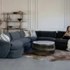 Pierre Fabric Sectional Sofa - Style