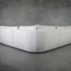 Pierre Snow Fabric Sectional Sofa - Back