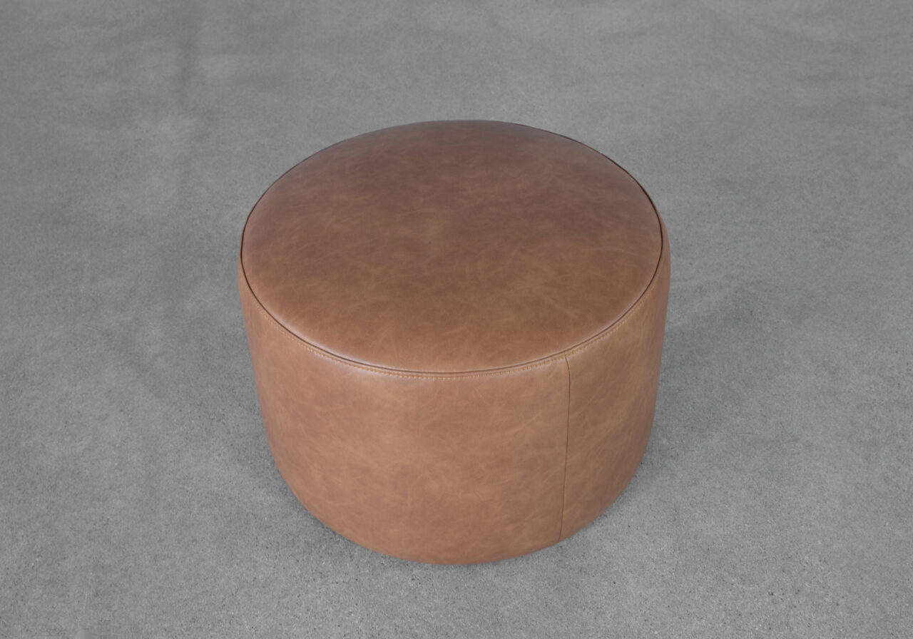 Aries Copley Brown Ottoman