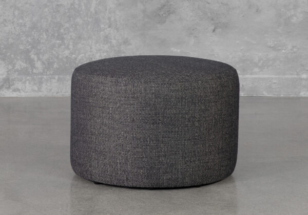 Aries Tuxedo Ottoman - Front