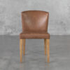 Fable Brown Chair - Front