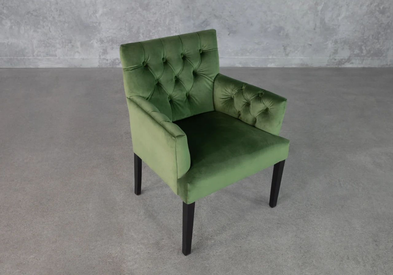 Jeanette Green Accent Chair