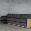 Nia Sectional - Angle - Tuxedo