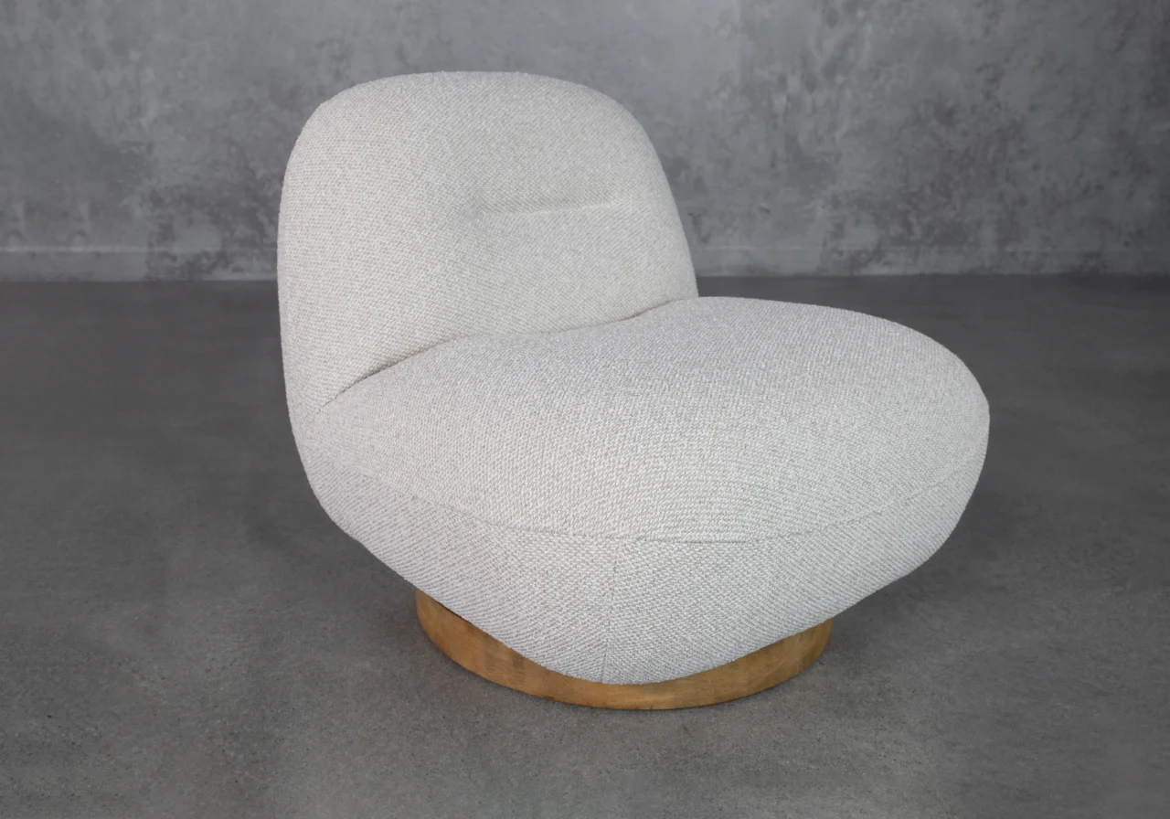 Petrie Linen Upholstered Accent Chair